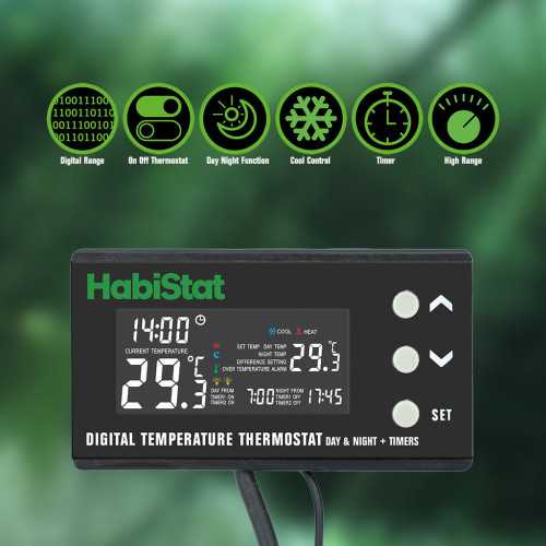 Habistat Digital Temperature ON/OFF Termostat