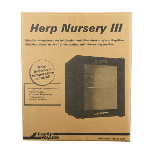 Lucky reptile herp nersery 3 indpakning set forfra.